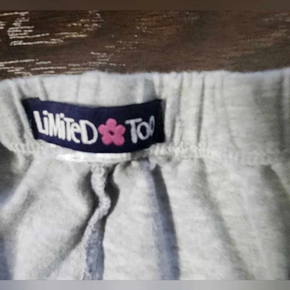 Girls Limited Too Gray Leggings M